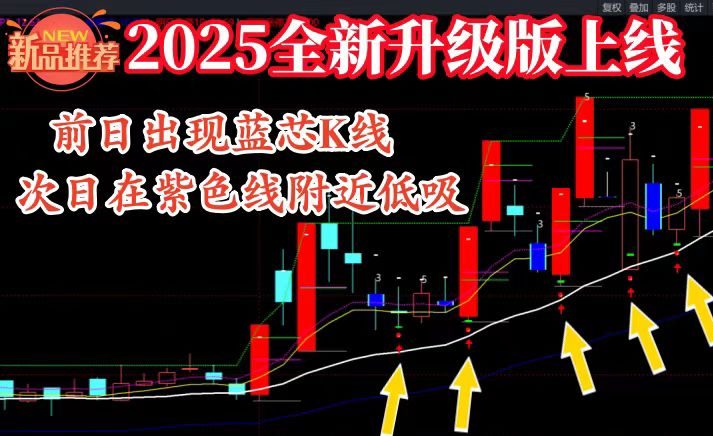 【2025新升级涨停回马枪定制版】回调低吸N字战法 强势股龙回头短线低吸全套指标