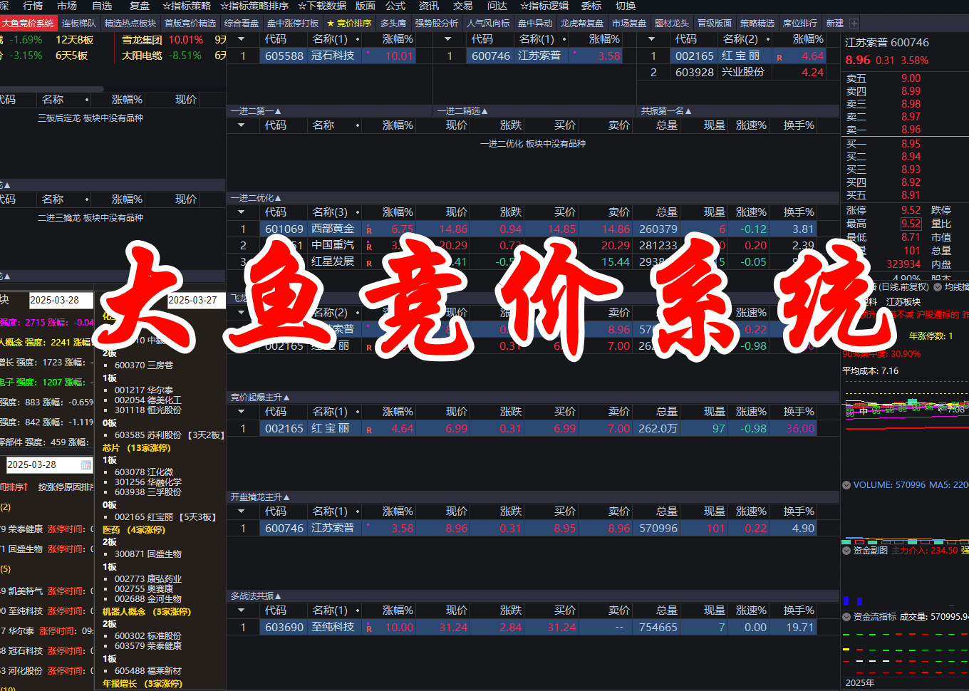 TDX大鱼集合竞价系统