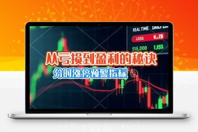 “我是怎样通过分时涨停预警指标，从亏损到盈利, 随时随地获得自己想要的现金？”  (原299的分时指标，)